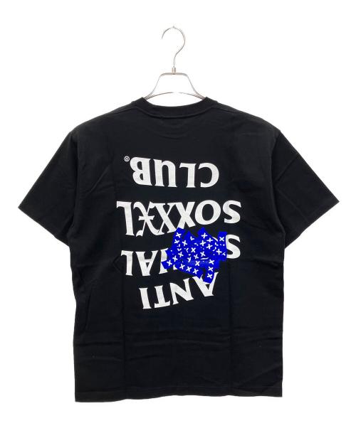 GOD SELECTION XXX（ゴッド セレクション トリプルエックス）GOD SELECTION XXX (ゴッド セレクション トリプルエックス) anti social social CLUB (アンチソーシャルソーシャルクラブ) Tシャツ ブラック サイズ:Mの古着・服飾アイテム