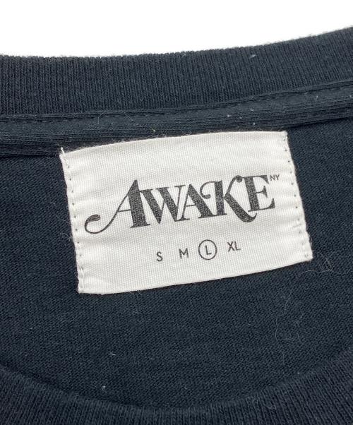 AWAKE（アウェイク）AWAKE (アウェイク) 20AW ロゴTシャツ ブラック サイズ:Lの古着・服飾アイテム