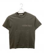 FOG ESSENTIALSフィアオブゴッド エッセンシャル）の古着「ロゴTシャツ」｜オリーブ