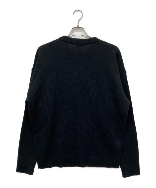 DIESEL（ディーゼル）DIESEL (ディーゼル) ロゴニット ブラック×イエロー サイズ:Lの古着・服飾アイテム