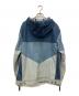 DIESEL (ディーゼル) パッチワークフーデットデニムジャケット インディゴ サイズ:M：7000円
