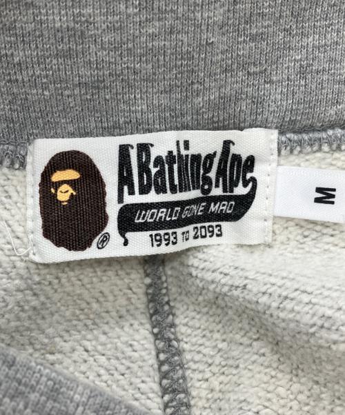 A BATHING APE（アベイシングエイプ）A BATHING APE (アベイシングエイプ) スウェットパンツ グレー サイズ:Mの古着・服飾アイテム