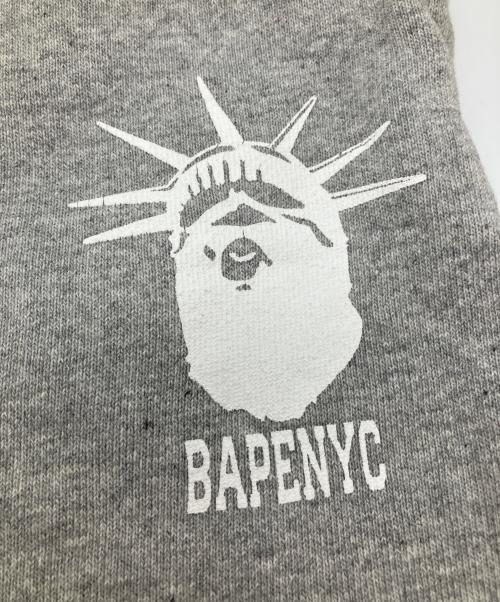 A BATHING APE（アベイシングエイプ）A BATHING APE (アベイシングエイプ) スウェットパンツ グレー サイズ:Mの古着・服飾アイテム