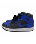 NIKE (ナイキ) AIR JORDAN 1 MID BLACK/HYPER ROYAL-WHITE ブルー×ブラック サイズ:27.5cm：12000円