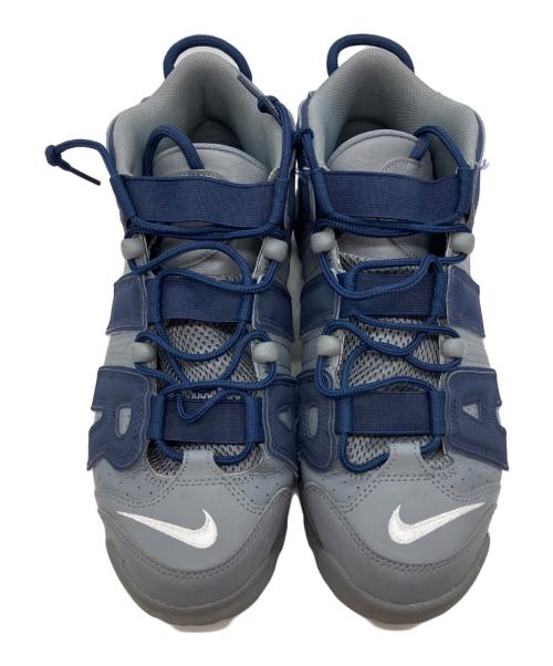 NIKE（ナイキ）NIKE (ナイキ) AIR MORE UPTEMPO 96 グレー×ネイビー サイズ:28.0cmの古着・服飾アイテム