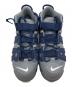 中古・古着 NIKE (ナイキ) AIR MORE UPTEMPO 96 グレー×ネイビー サイズ:28.0cm：8000円