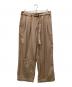 TIGHTBOOTH PRODUCTION（タイトブースプロダクション）の古着「BAGGY SLACKS KHAKI」｜ブラウン