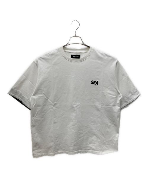 WIND AND SEA（ウィンダンシー）WIND AND SEA (ウィンダンシー) パームツリーtシャツ ホワイト サイズ:Lの古着・服飾アイテム