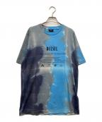 DIESELディーゼル）の古着「タイダイtシャツ」｜ブルー