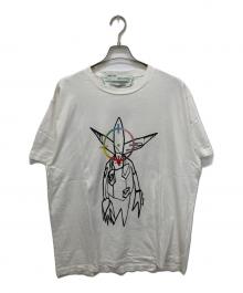 OFFWHITE（オフホワイト）の古着「FUTURA ALIEN S/S OVER TEE」｜ホワイト
