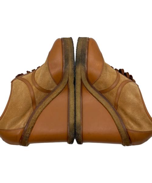 CELINE（セリーヌ）CELINE (セリーヌ) manon ウェッジソールブーツ ブラウン サイズ:39の古着・服飾アイテム