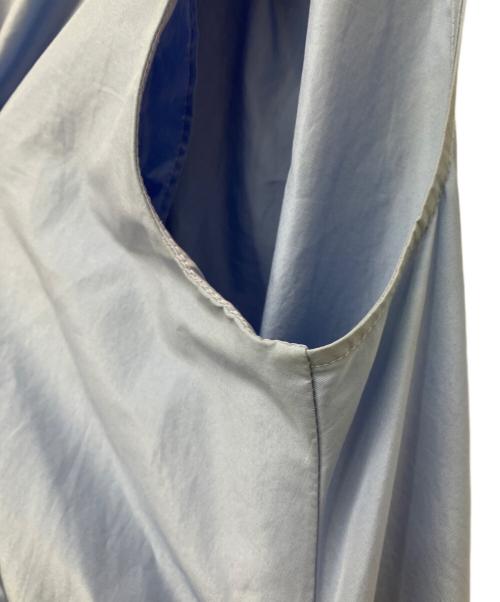 GRACE CONTINENTAL（（グレースコンチネンタル）GRACE CONTINENTAL (（グレースコンチネンタル) ライトタフタドレス ワンピース ブルー サイズ:36の古着・服飾アイテム