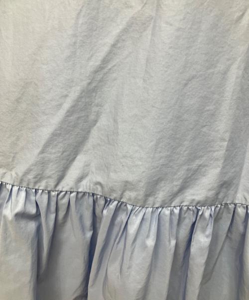 GRACE CONTINENTAL（（グレースコンチネンタル）GRACE CONTINENTAL (（グレースコンチネンタル) ライトタフタドレス ワンピース ブルー サイズ:36の古着・服飾アイテム