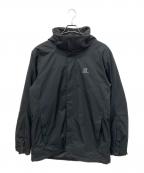 SALOMONサロモン）の古着「PRIMALOFT ZIP JACKET」｜ブラック