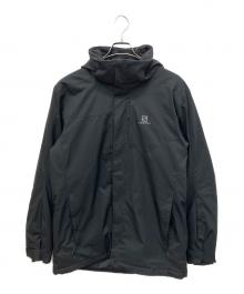 SALOMON（サロモン）の古着「PRIMALOFT ZIP JACKET」｜ブラック