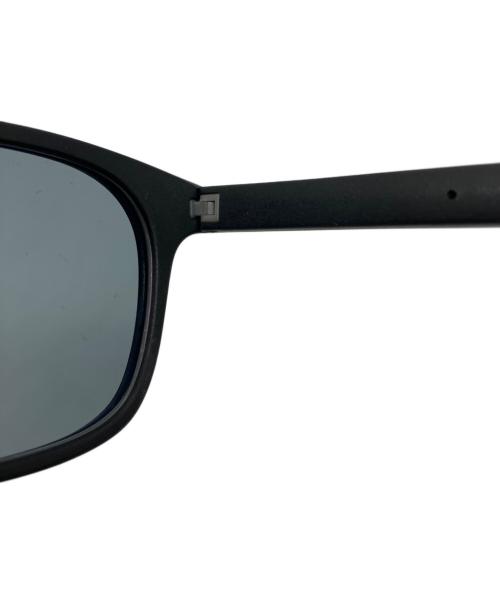 Snow peak（スノーピーク）snow peak (スノーピーク) JIN'S (ジンズ) Rubber SUNGLASSES ブラック サイズ:63.4□19.0-145の古着・服飾アイテム
