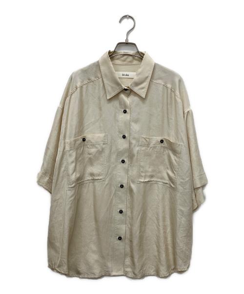 anuke（アンヌーク）anuke (アンヌーク) Twill Over Shirts ベージュ サイズ:Freeの古着・服飾アイテム