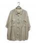 anuke（アンヌーク）の古着「Twill Over Shirts」｜ベージュ