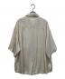 anuke (アンヌーク) Twill Over Shirts ベージュ サイズ:Free：6000円