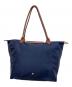 LONGCHAMP (ロンシャン) ル プリアージュ L トートバッグ ネイビー：7000円