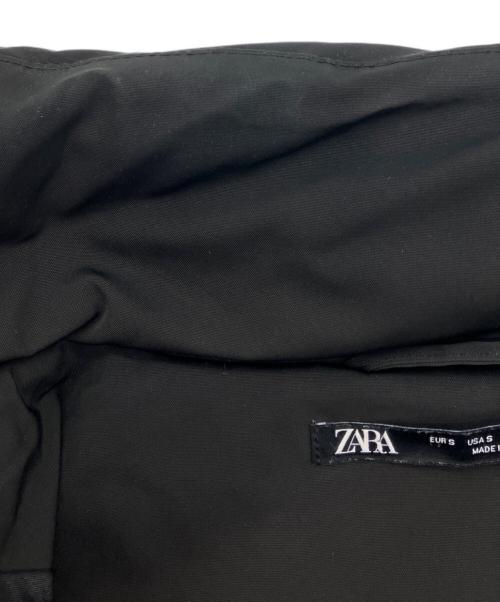 ZARA（ザラ）ZARA (ザラ) 中綿ジャケット ブラック サイズ:Sの古着・服飾アイテム
