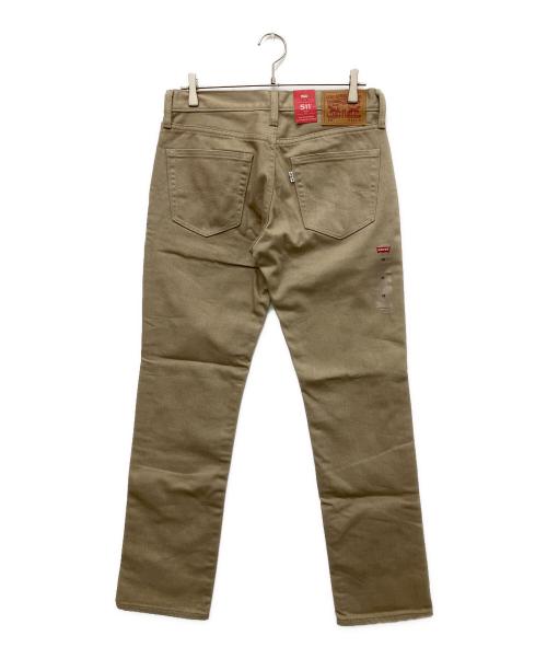 LEVI'S（リーバイス）LEVI'S (リーバイス) 511 デニムパンツ ベージュ サイズ:W33×L32の古着・服飾アイテム
