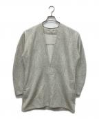PRANK PROJECTプランクプロジェクト）の古着「Deep v neck sweat」｜グレー