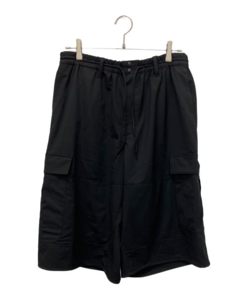 Y-3（ワイスリー）Y-3 (ワイスリー) CLASSIC REFINED WOOL STRETCH CARGO SHORTS ブラック サイズ:Mの古着・服飾アイテム