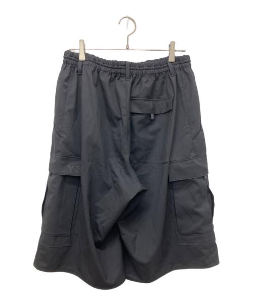 Y-3（ワイスリー）Y-3 (ワイスリー) CLASSIC REFINED WOOL STRETCH CARGO SHORTS ブラック サイズ:Mの古着・服飾アイテム