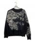 Y-3（ワイスリー）の古着「U LEPPARD KNIT CREW SWEATER」｜ブラック×グレー