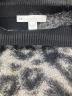 中古・古着 Y-3 (ワイスリー) U LEPPARD KNIT CREW SWEATER ブラック×グレー サイズ:L：10000円