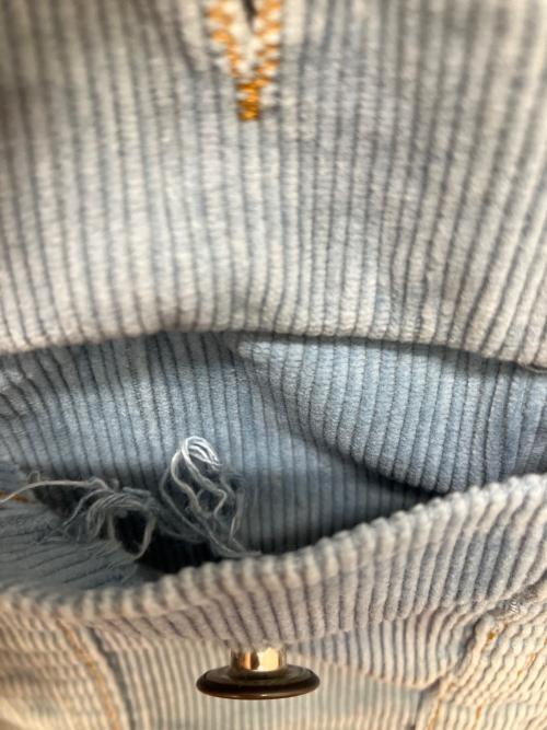 LEVI'S（リーバイス）LEVI'S (リーバイス) オレンジタブ 70ｓ コーデュロイトラッカージャケット インディゴ サイズ:40の古着・服飾アイテム