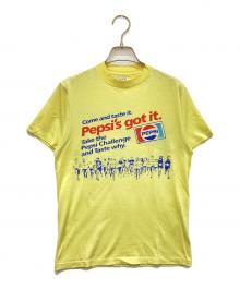 Hanes（ヘインズ）の古着「USA 80ｓpepsi challenge Tee」｜イエロー