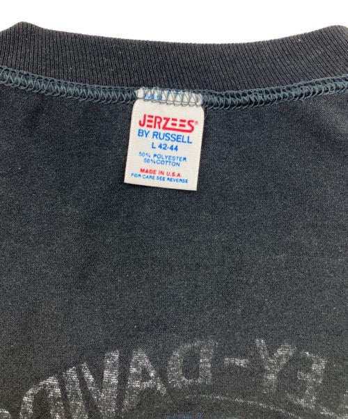 JERZEES（ジャージーズ）JERZEES (ジャージーズ) 90ｓEagle pocket Tee ブラック サイズ:Lの古着・服飾アイテム
