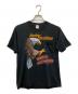 JERZEES（ジャージーズ）の古着「90ｓEagle pocket Tee」｜ブラック
