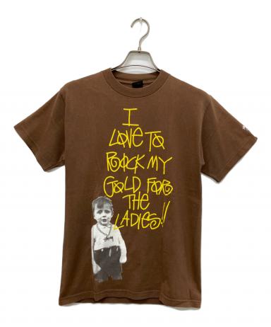 オールドステューシーstussy「ROCK MY GOLD」00年代 メキシコ製 中古・古着通販】stussy (ステューシー) I LOVE TO ROCK MY GOLD