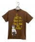 stussy（ステューシー）の古着「I LOVE TO ROCK MY GOLD」｜ブラウン