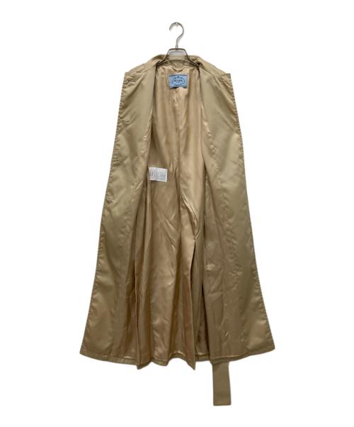PRADA（プラダ）PRADA (プラダ) トレンチコート ベージュ サイズ:38Sの古着・服飾アイテム
