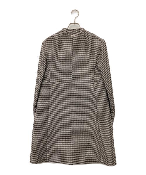 'S Max Mara（エスマックスマーラ）'S Max Mara (エスマックスマーラ) 千鳥格子コート ブラウン サイズ:40の古着・服飾アイテム