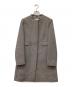 'S Max Mara（エスマックスマーラ）の古着「千鳥格子コート」｜ブラウン