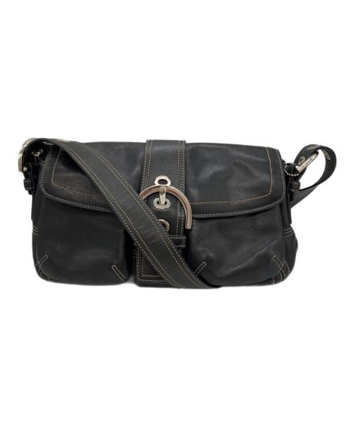 COACH（コーチ）COACH (コーチ) ソーホーワンショルダーバッグ ブラックの古着・服飾アイテム
