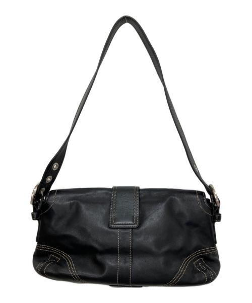 COACH（コーチ）COACH (コーチ) ソーホーワンショルダーバッグ ブラックの古着・服飾アイテム