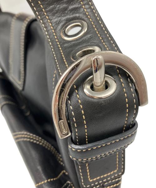 COACH（コーチ）COACH (コーチ) ソーホーワンショルダーバッグ ブラックの古着・服飾アイテム