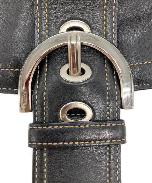 COACH（コーチ）COACH (コーチ) ソーホーワンショルダーバッグ ブラックの古着・服飾アイテム