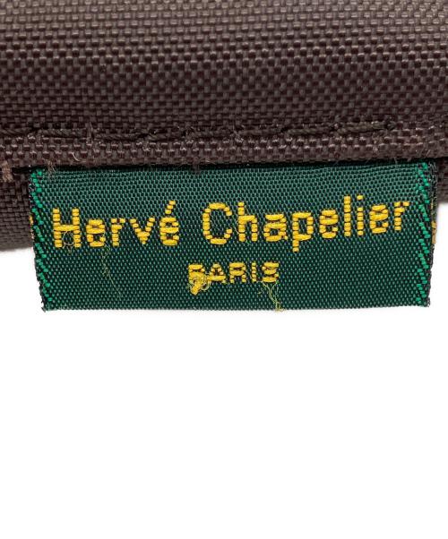 Herve Chapelier（エルベシャプリエ）Herve Chapelier (エルベシャプリエ) ナイロン舟型ショルダーバッグS ブラウンの古着・服飾アイテム