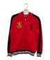 POLO RALPH LAUREN（ポロ・ラルフローレン）の古着「リブラインビッグポニーパーカー」｜レッド