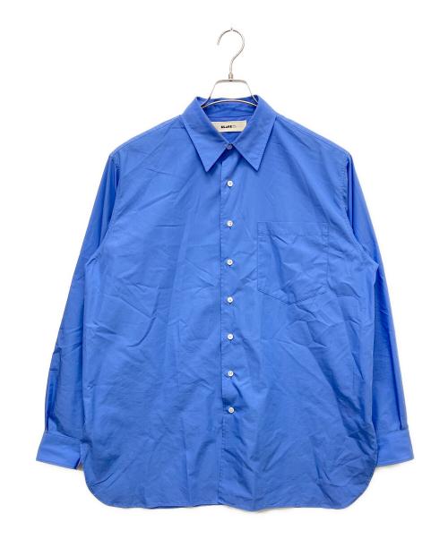 IENA BLACK（イエナ ブラック）IENA BLACK (イエナ ブラック) スリットシャツ ブルー サイズ:Freeの古着・服飾アイテム