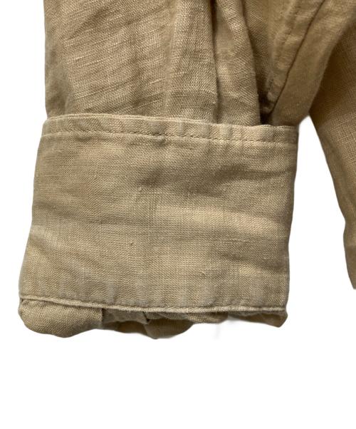 Plage（プラージュ）Plage (プラージュ) Linen Short シャツ ベージュ サイズ:Freeの古着・服飾アイテム