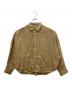 Plage（プラージュ）の古着「Linen Short シャツ」｜ベージュ