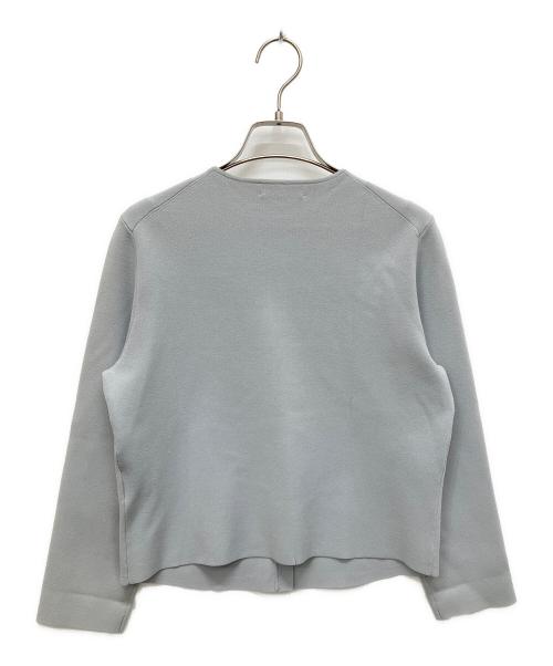 theory（セオリー）theory (セオリー) Wooster Crepe Knit Fitted ブルー サイズ:Sの古着・服飾アイテム